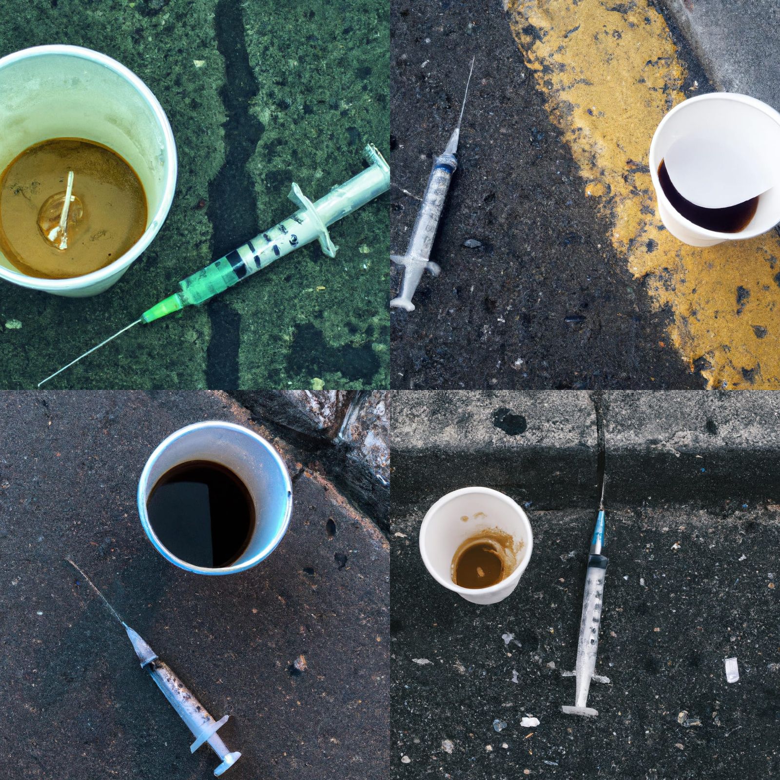 The usual shift, Styrofoam cup of coffee, sterile white.  Ad...