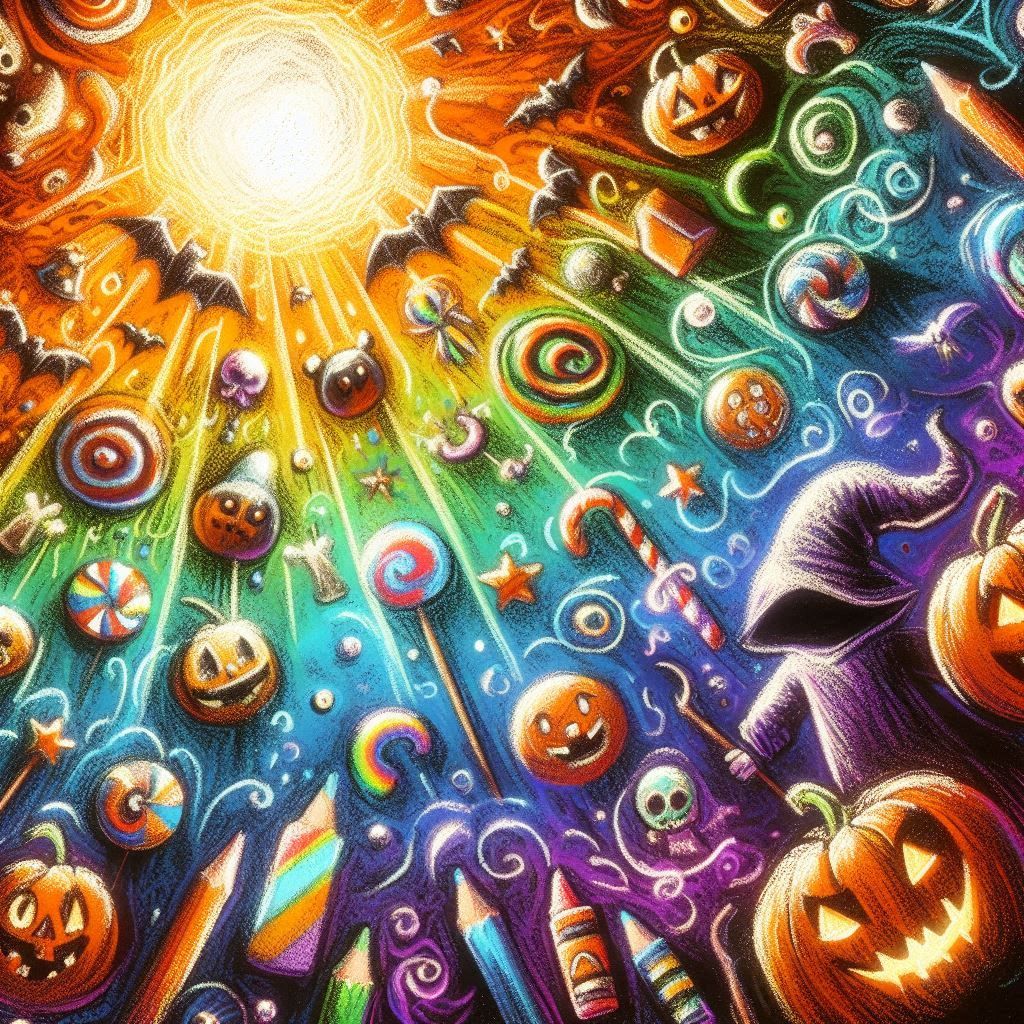 TPP Never Too Early 4 Halloween Art Jam