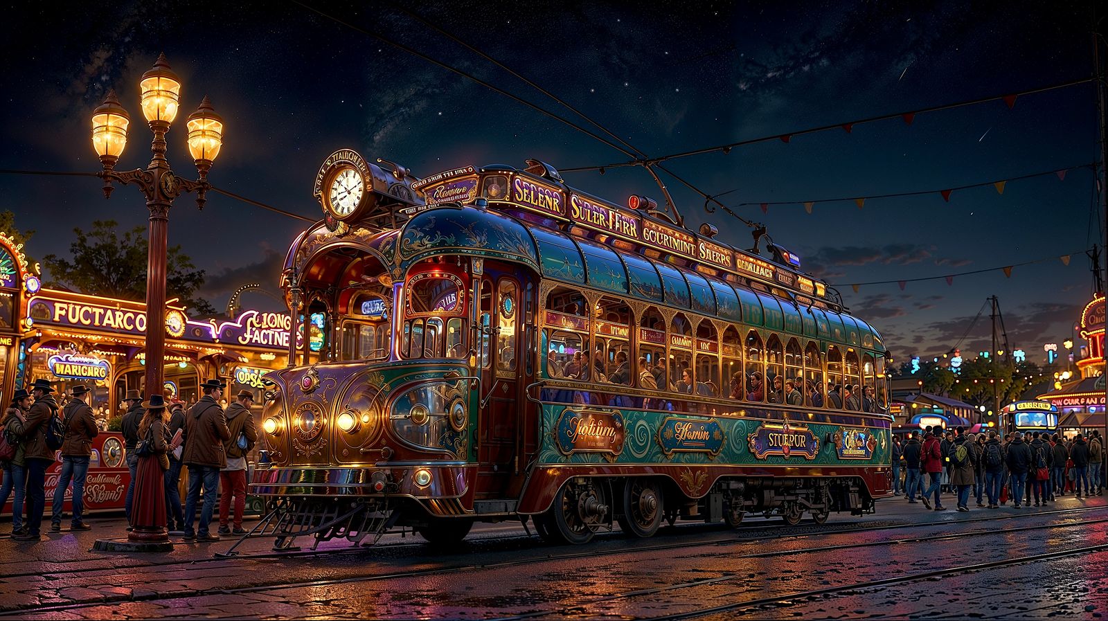 The streetcar that takes you to the Amusement Park - Oldies Goldies #49
