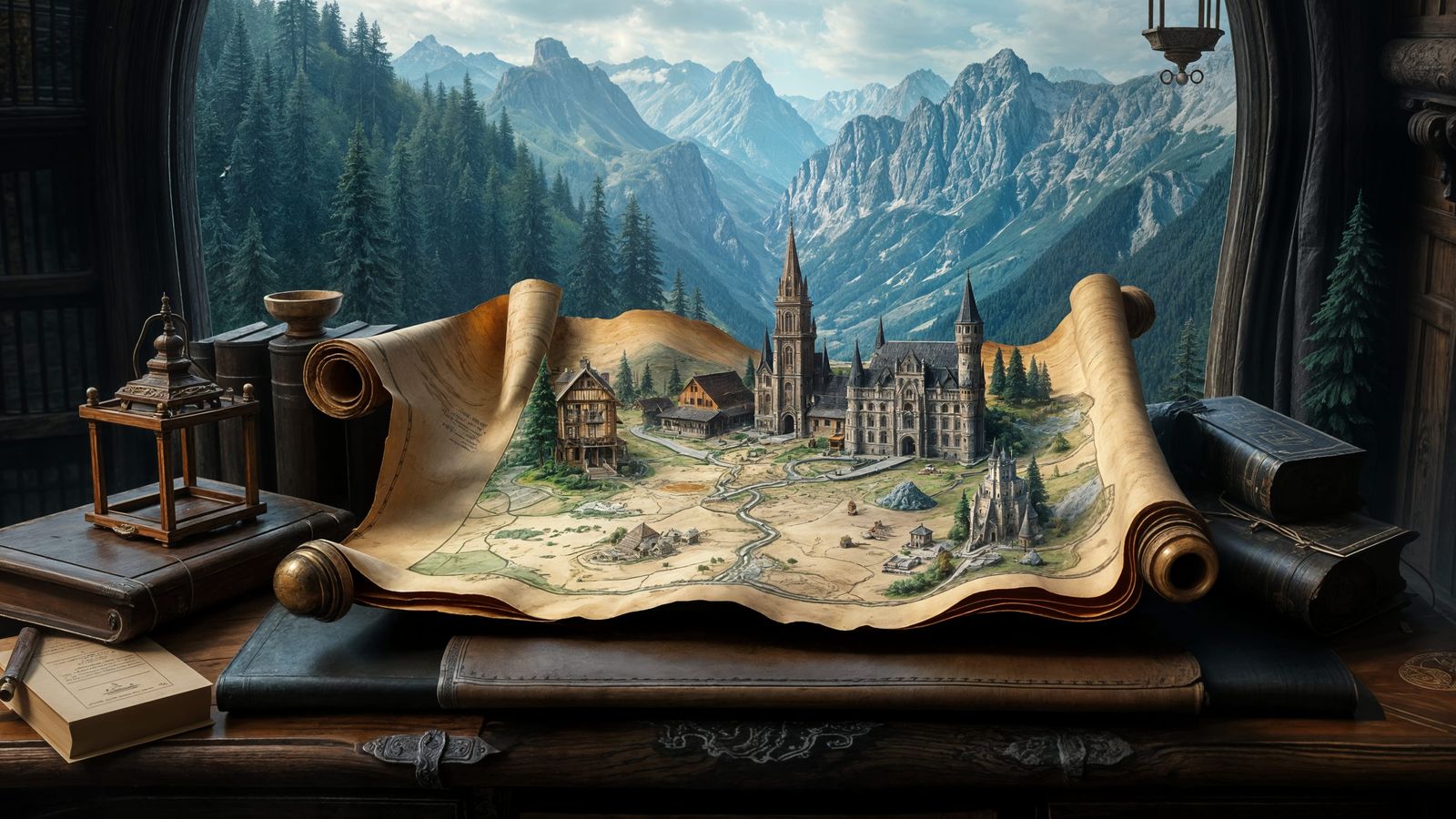 map to lands beyond