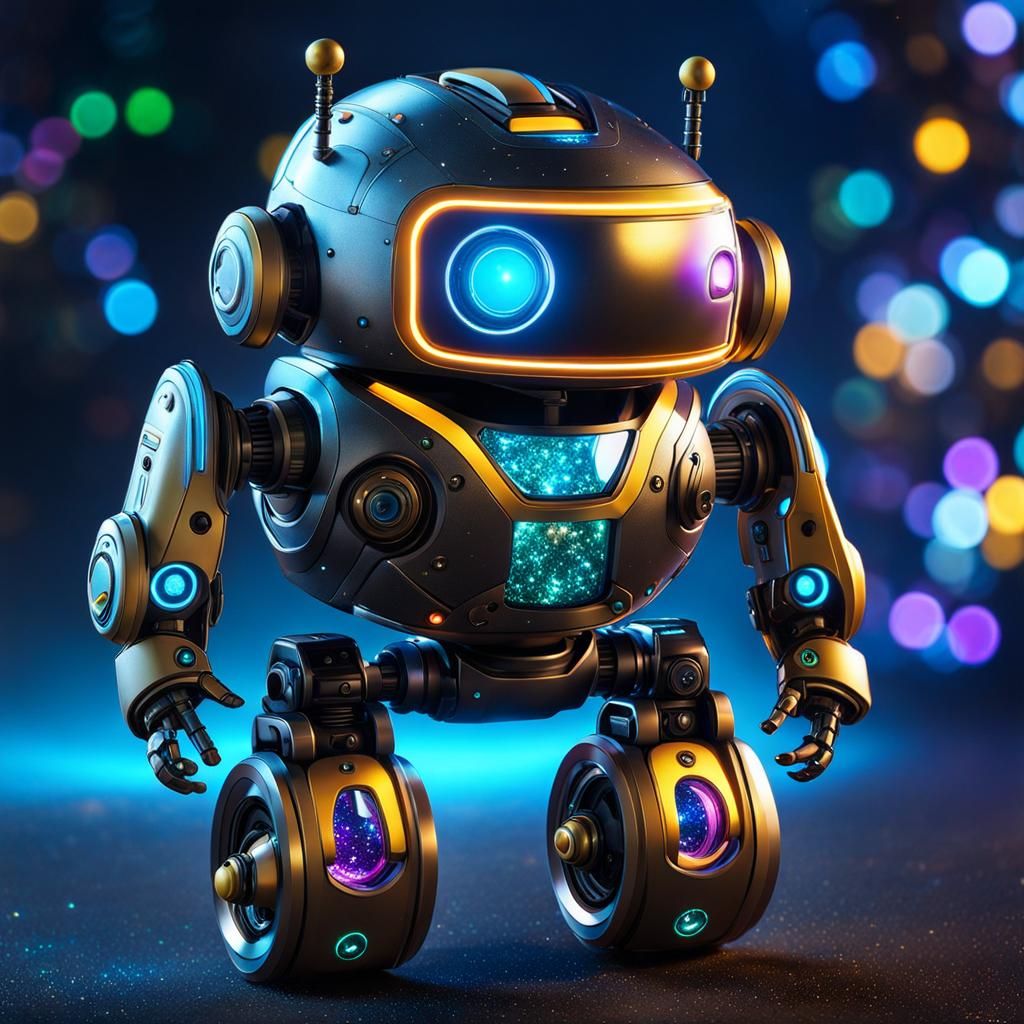 cute robot - AI Generated Artwork - NightCafe Creator