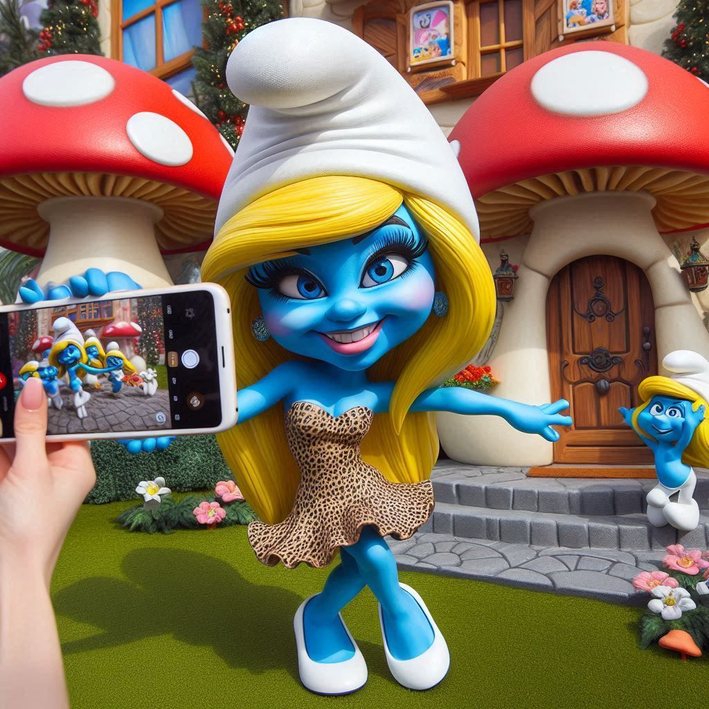 cute smurfette