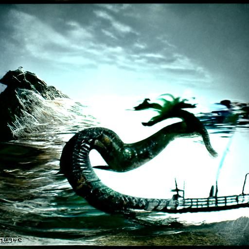 Escape from the sea serpent
