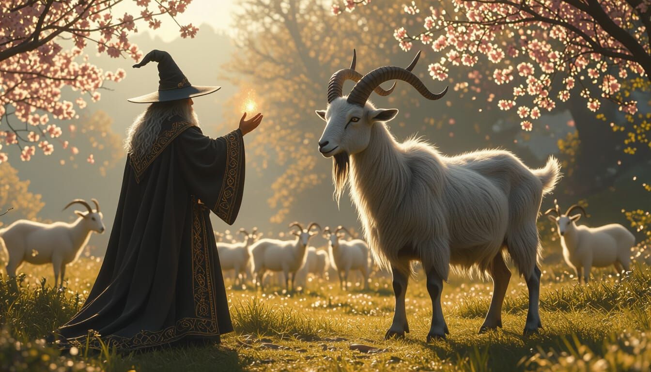 The Wizard Casts His Spell On A Test Subject