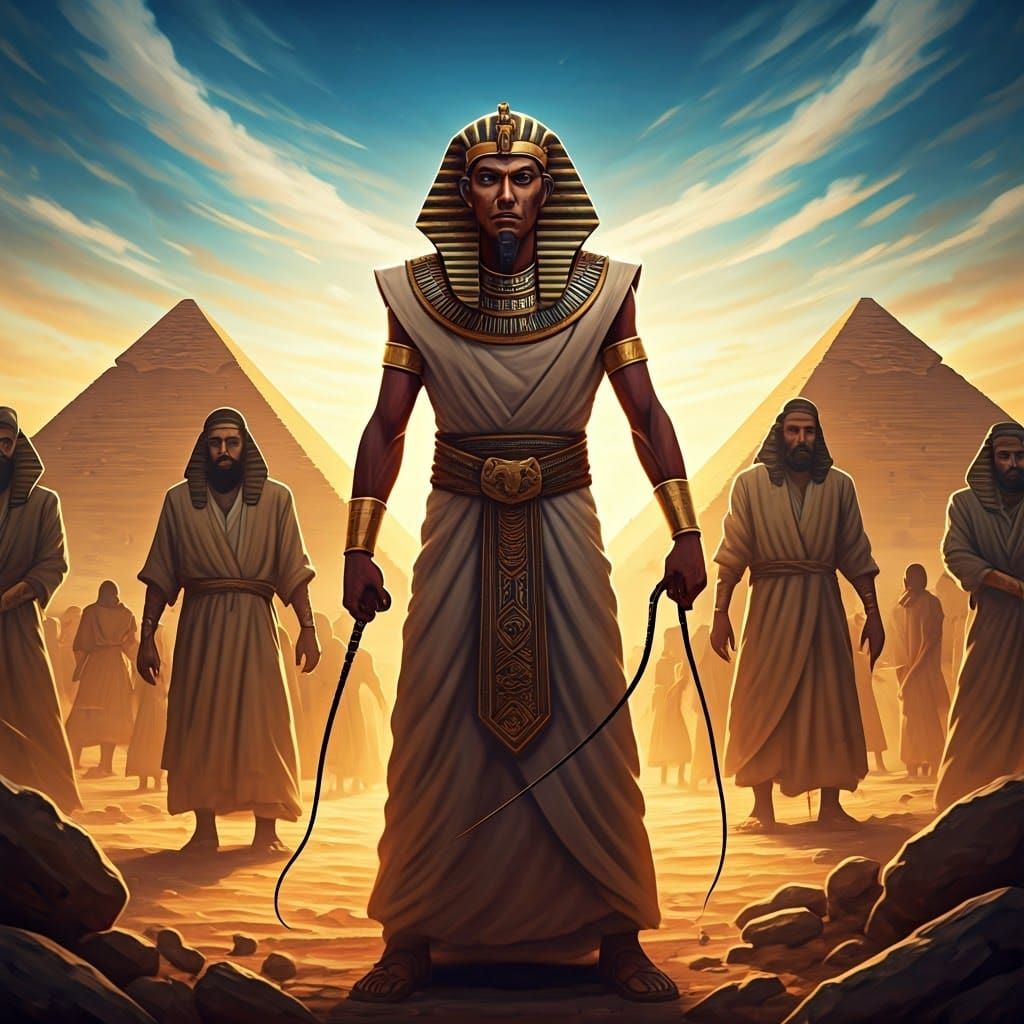 Ancient Egyptian Overseers Dominate Orthodox Jewish Laborers...