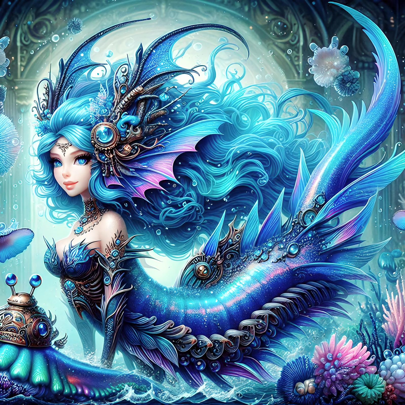 🩵✨️Steampunk Sea Slug✨️🩵