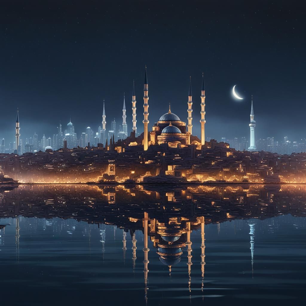 The Istanbul skyline