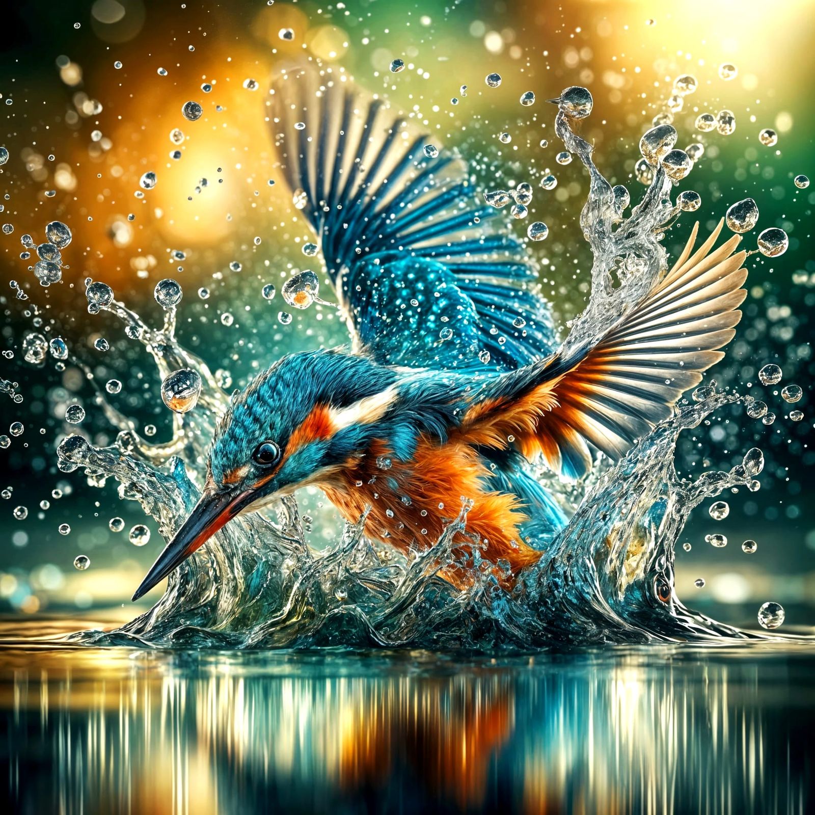 kingfisher  by @OneMich01