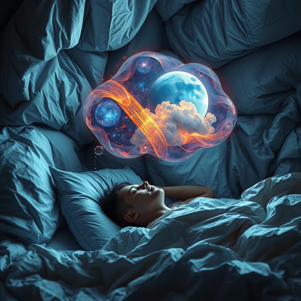 Dreaming a dream  by @Angry_Snail