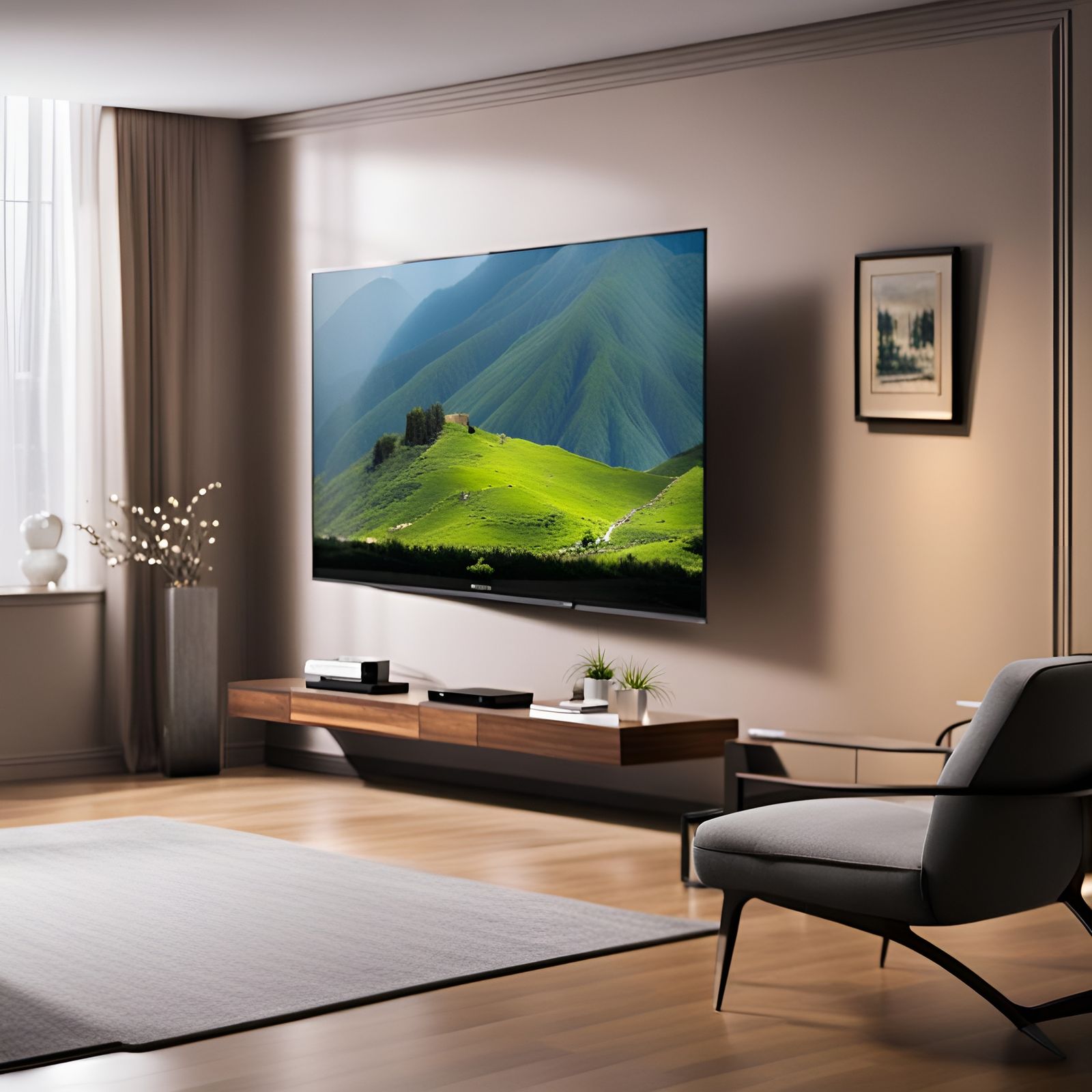 Smart Hd TV gives the best picture - AI Generated Artwork - NightCafe ...