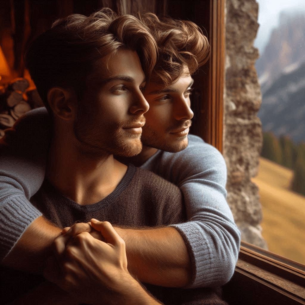 Cold window, warm heart