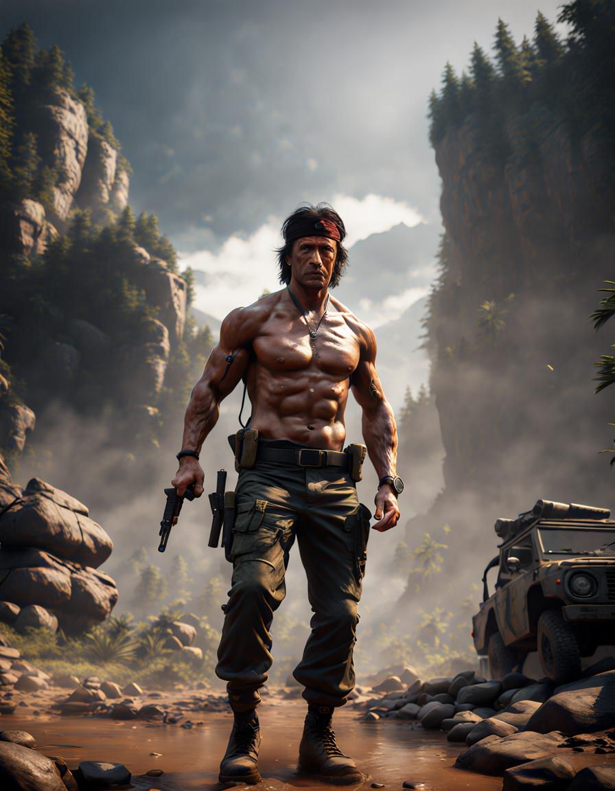 Rambo Origins Pic: Centineo'S Transformation Is Unreal! - f457dzj