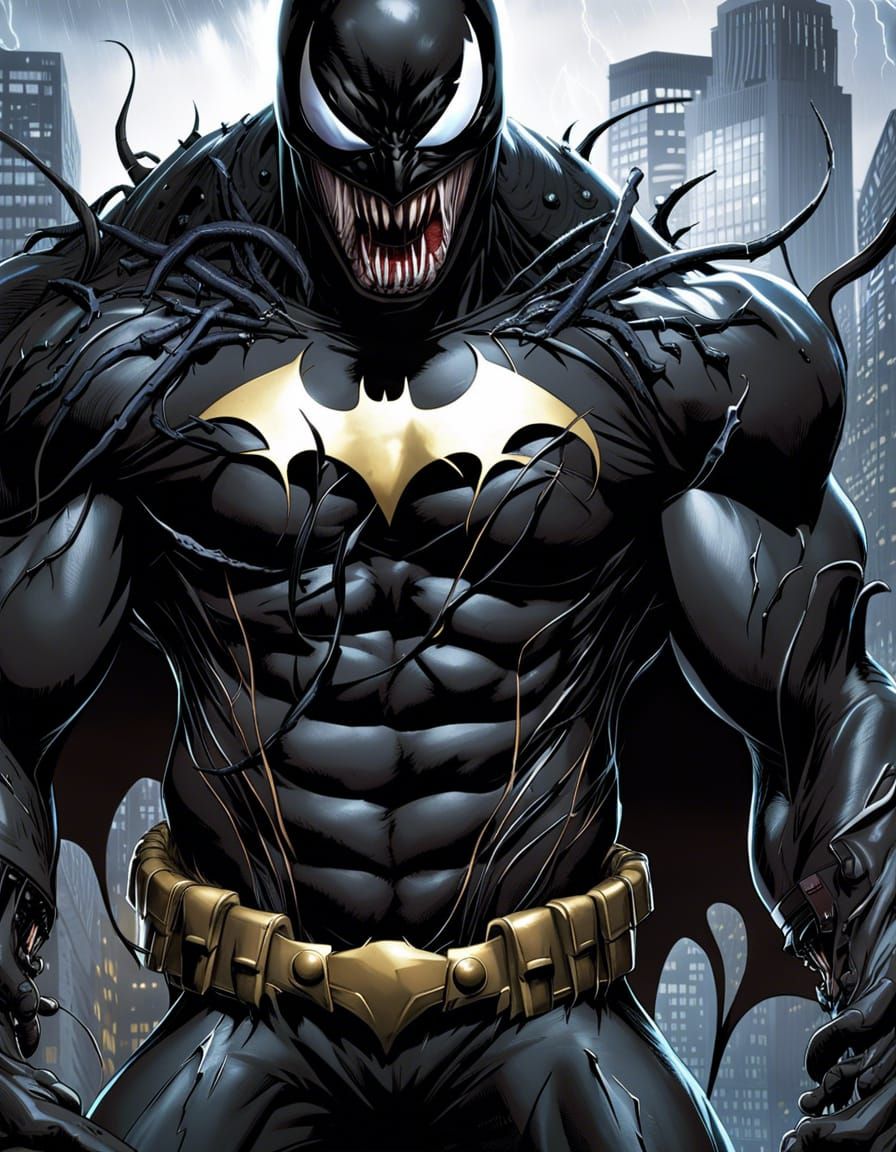 The New Host of Venom Batman AI Generated Artwork NightCafe Creator