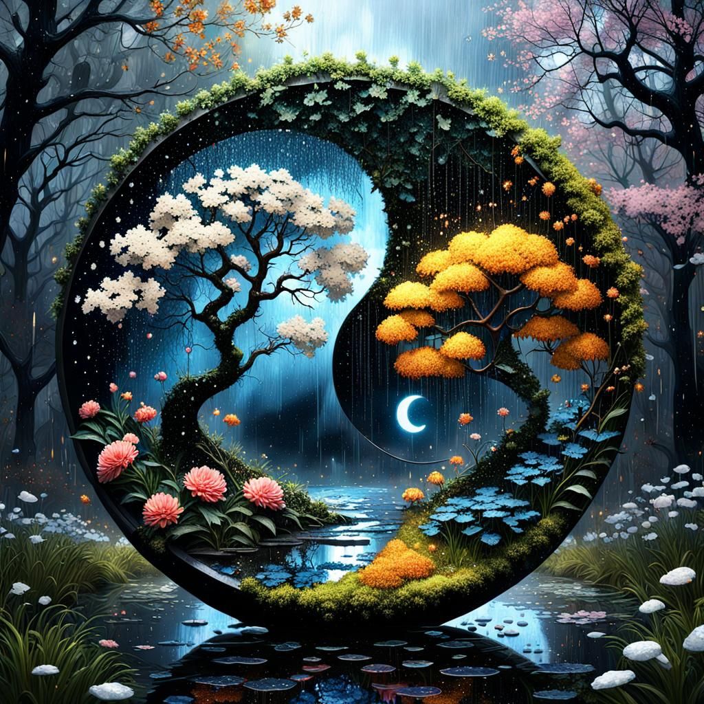 Yin Yang  by @Gov Lassie