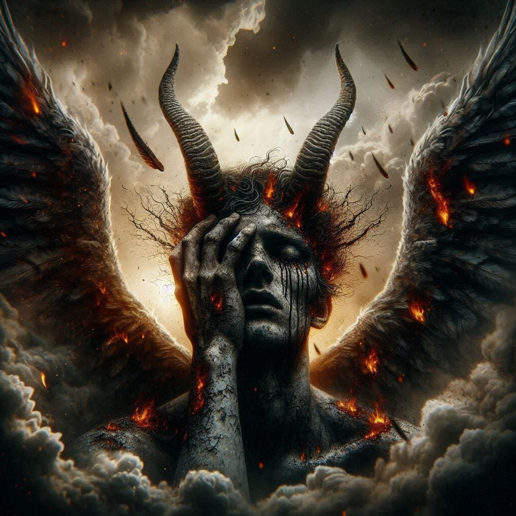 The emotional weight of damnation