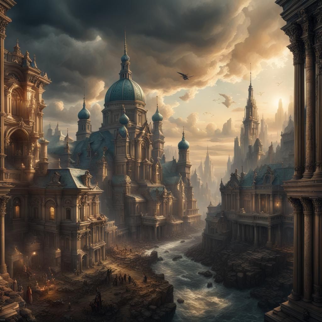 Галактика, полная цвета - AI Generated Artwork - NightCafe Creator