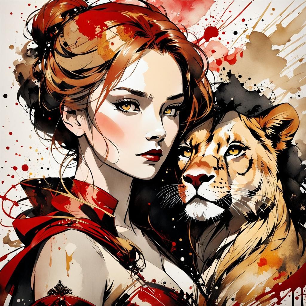 Lioness  by @Lyncurion