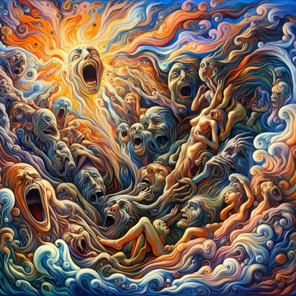 From the Depths of Anguish and Despair, Joy and Peace can not be Found.