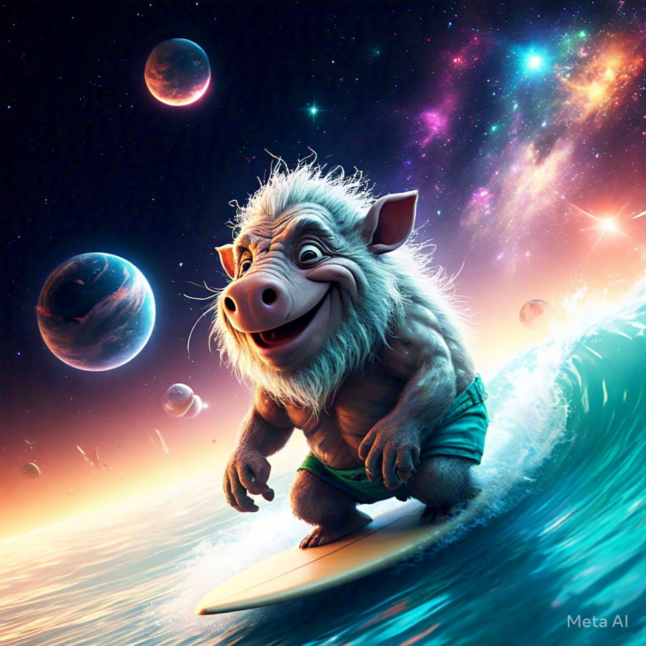 Surfing the Galaxy 🌌 M03