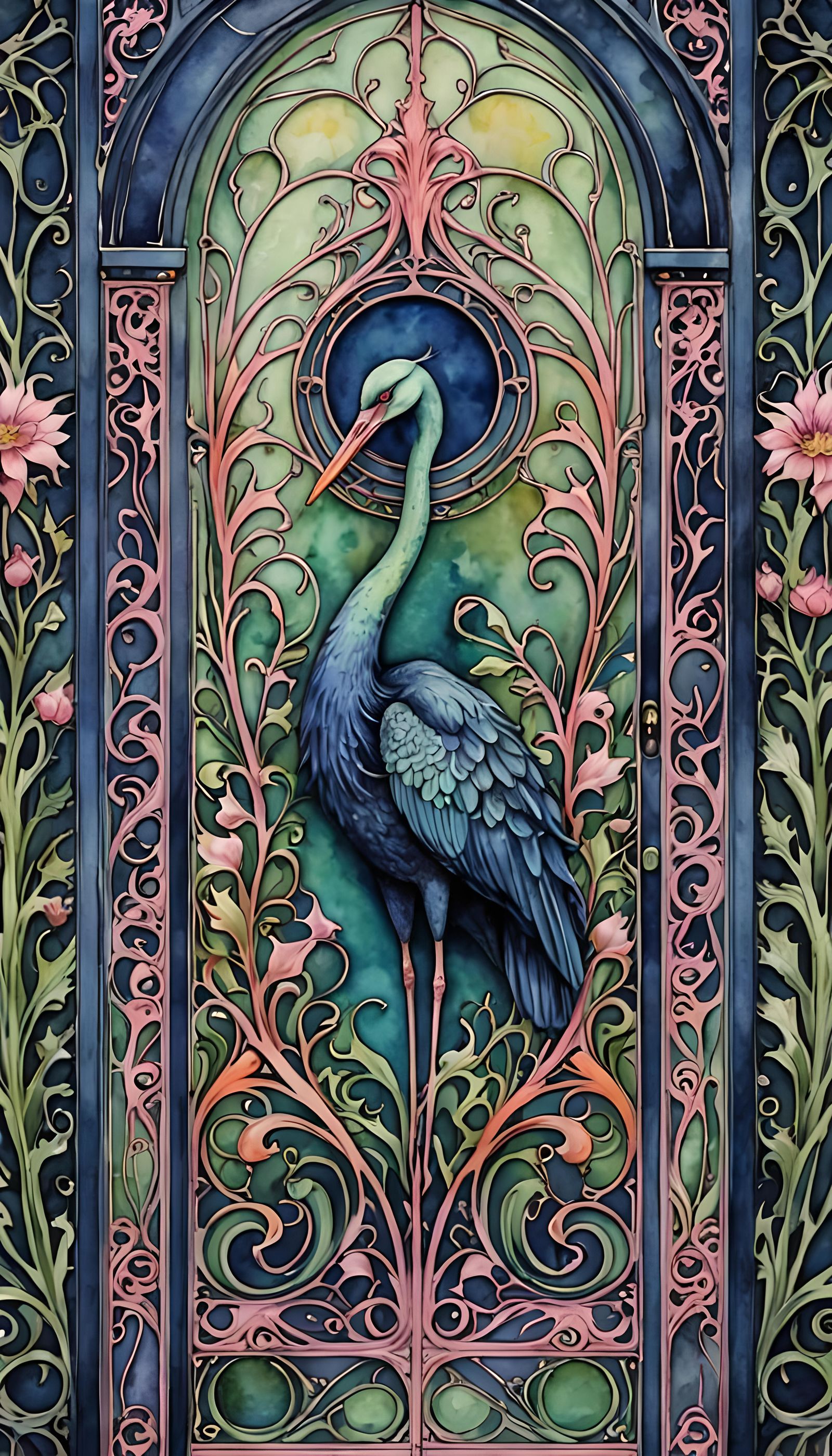 stork ornate