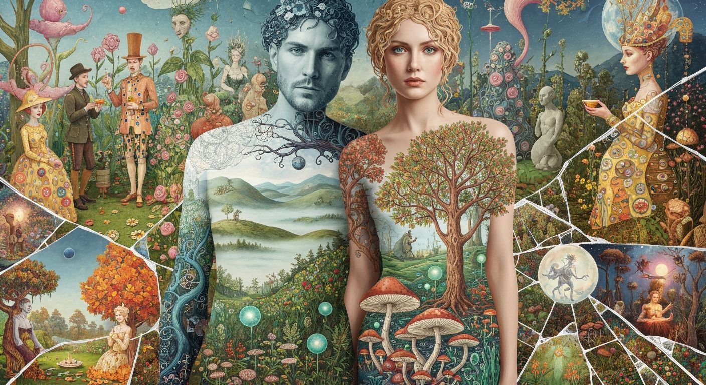 connection with nature is what grounds it, ...  by @blenta