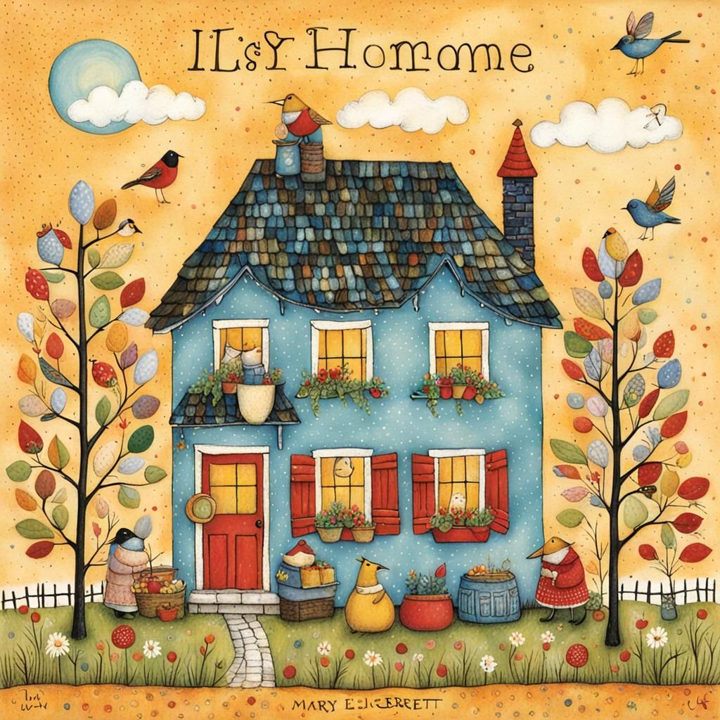 cozy home by Mary Engelbreit, Sam Toft and Lisi Martin