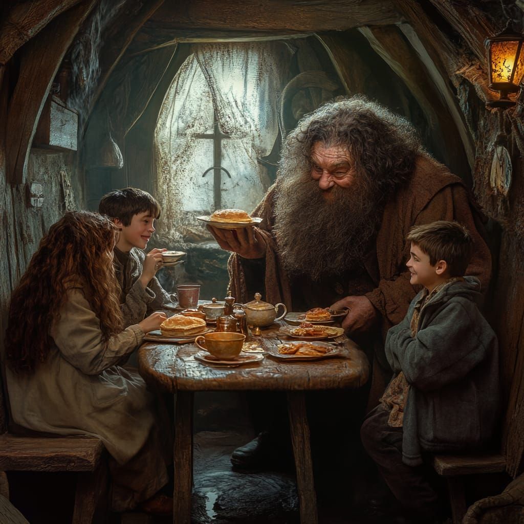 Afternoon Tea with Hagrid