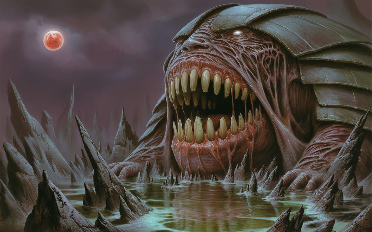 Shellback Armored Swamp Monster