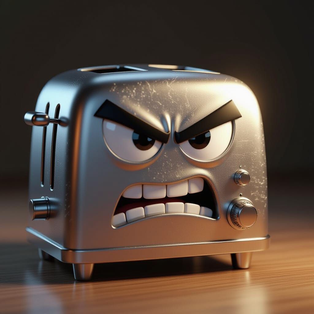 Mad Toaster  by @Mr_Anime Manga