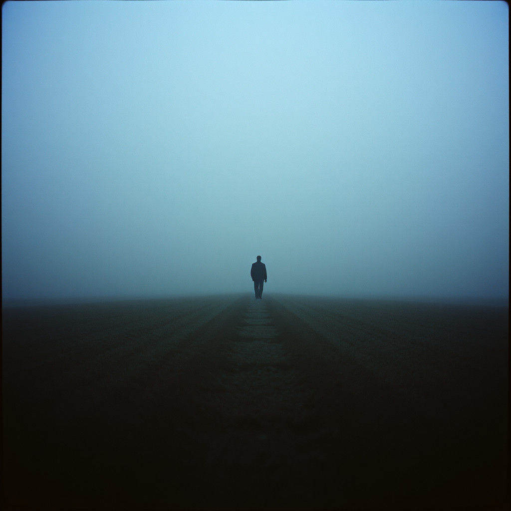 A shadow is creeping across the autumn fields,
every trembli...