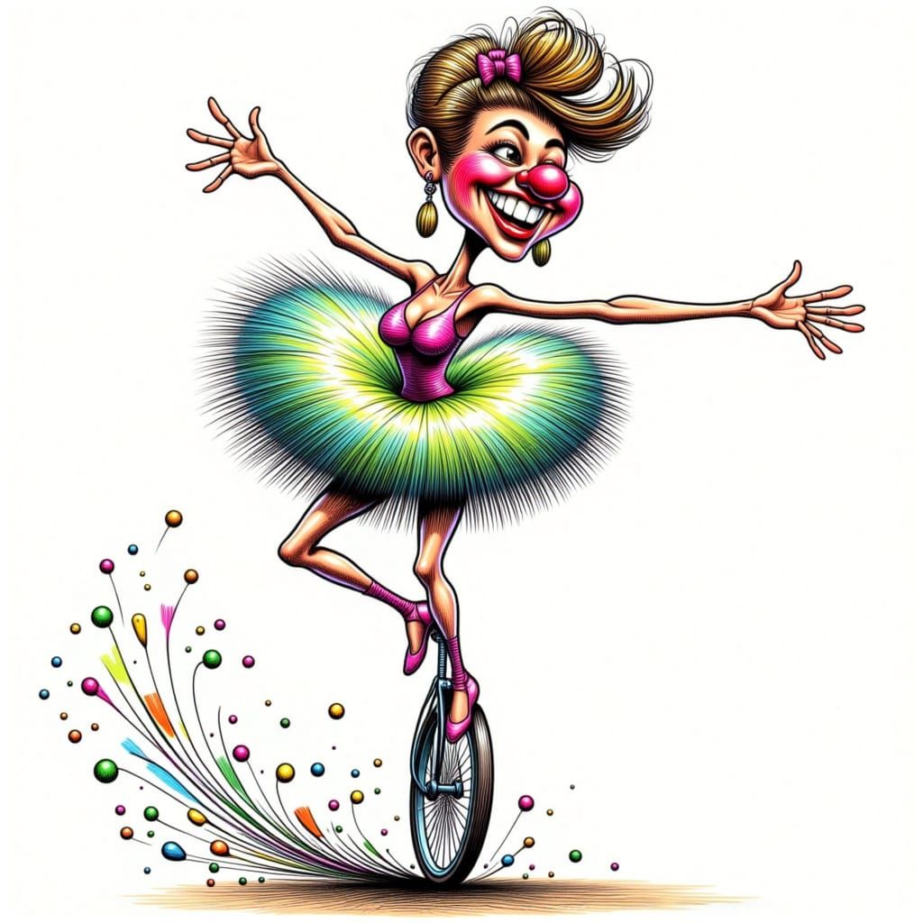 Ballerina Caricature