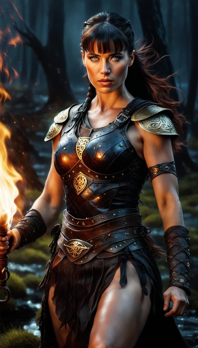 XENA WARRIOR PRINCESS  by @Eleria