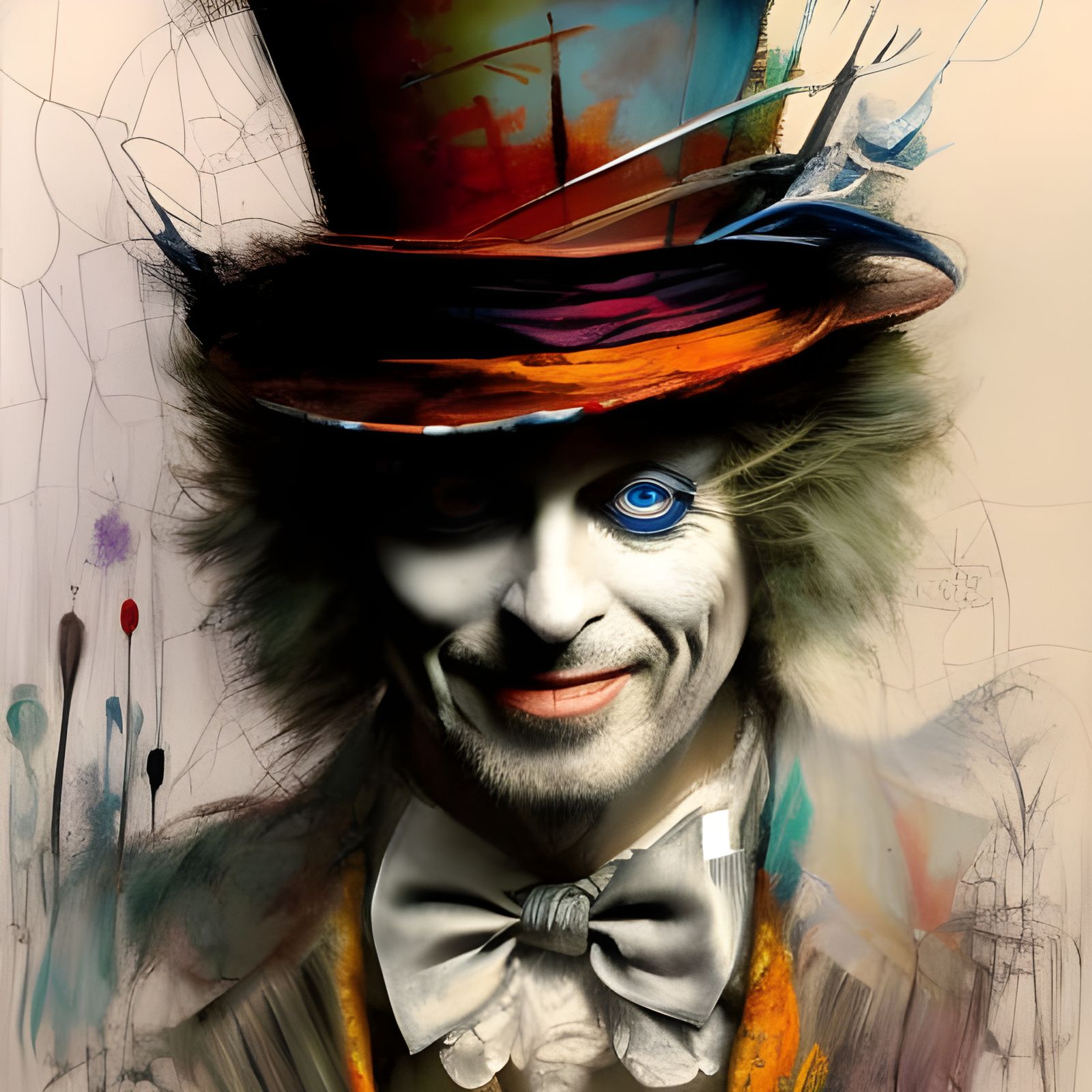 The Mad Hatter - AI Generated Artwork - NightCafe Creator