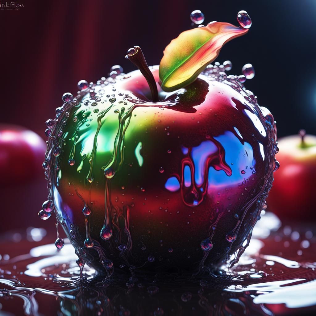 juicy apple - AI Generated Artwork - NightCafe Creator