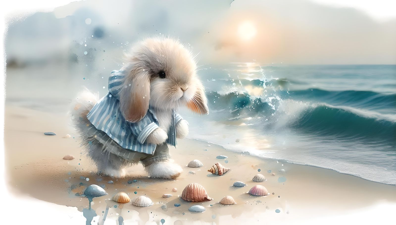 Bunny beach walk