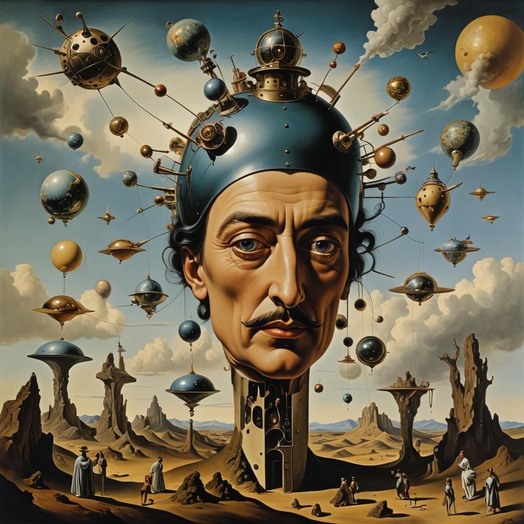 Salvador Dali - AI Generated Artwork - NightCafe Creator