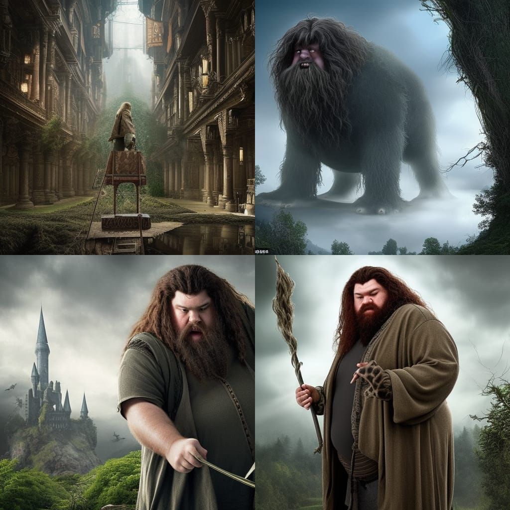 Rubeus Hagrid Ai Generated Artwork Nightcafe Creator 8111