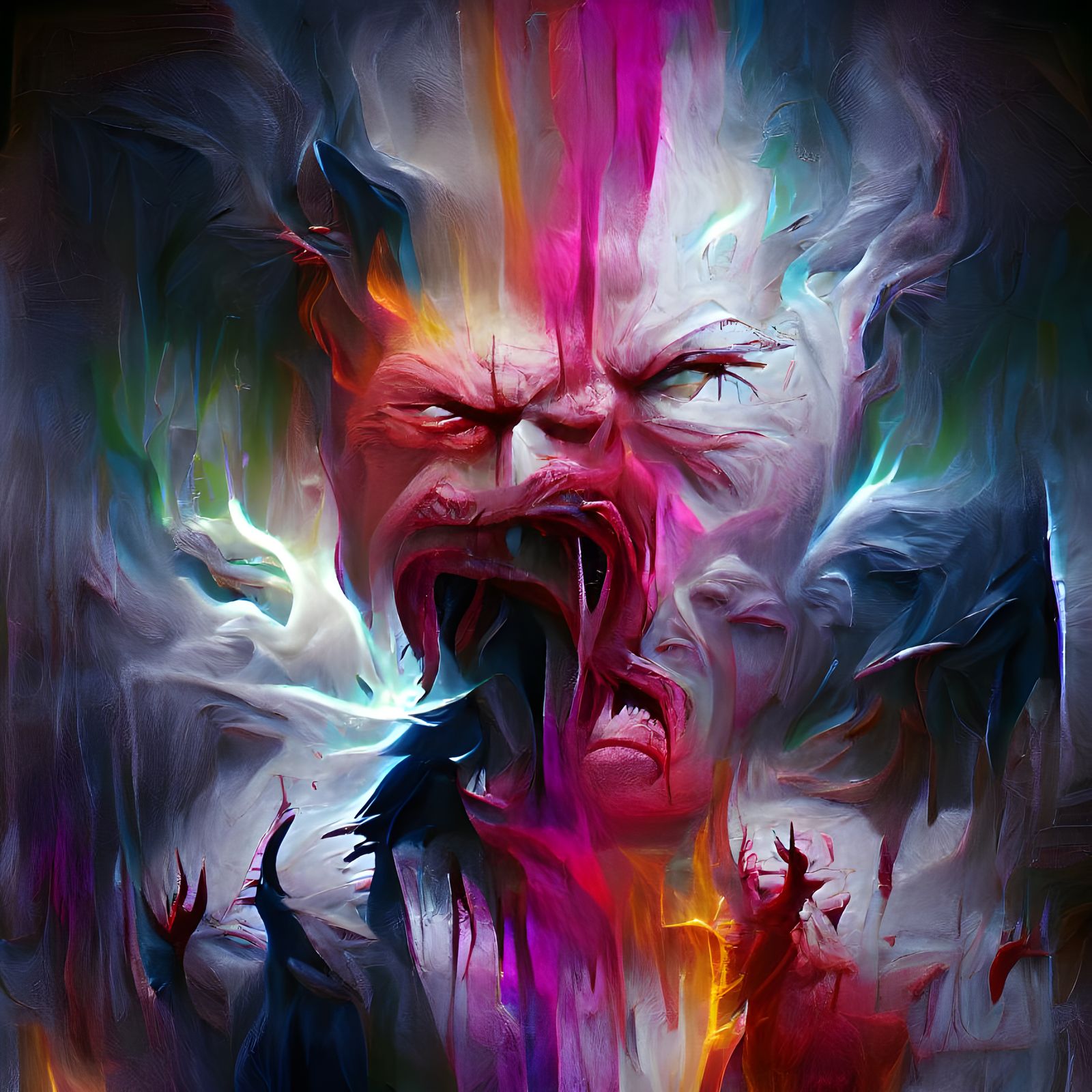 angry artwork