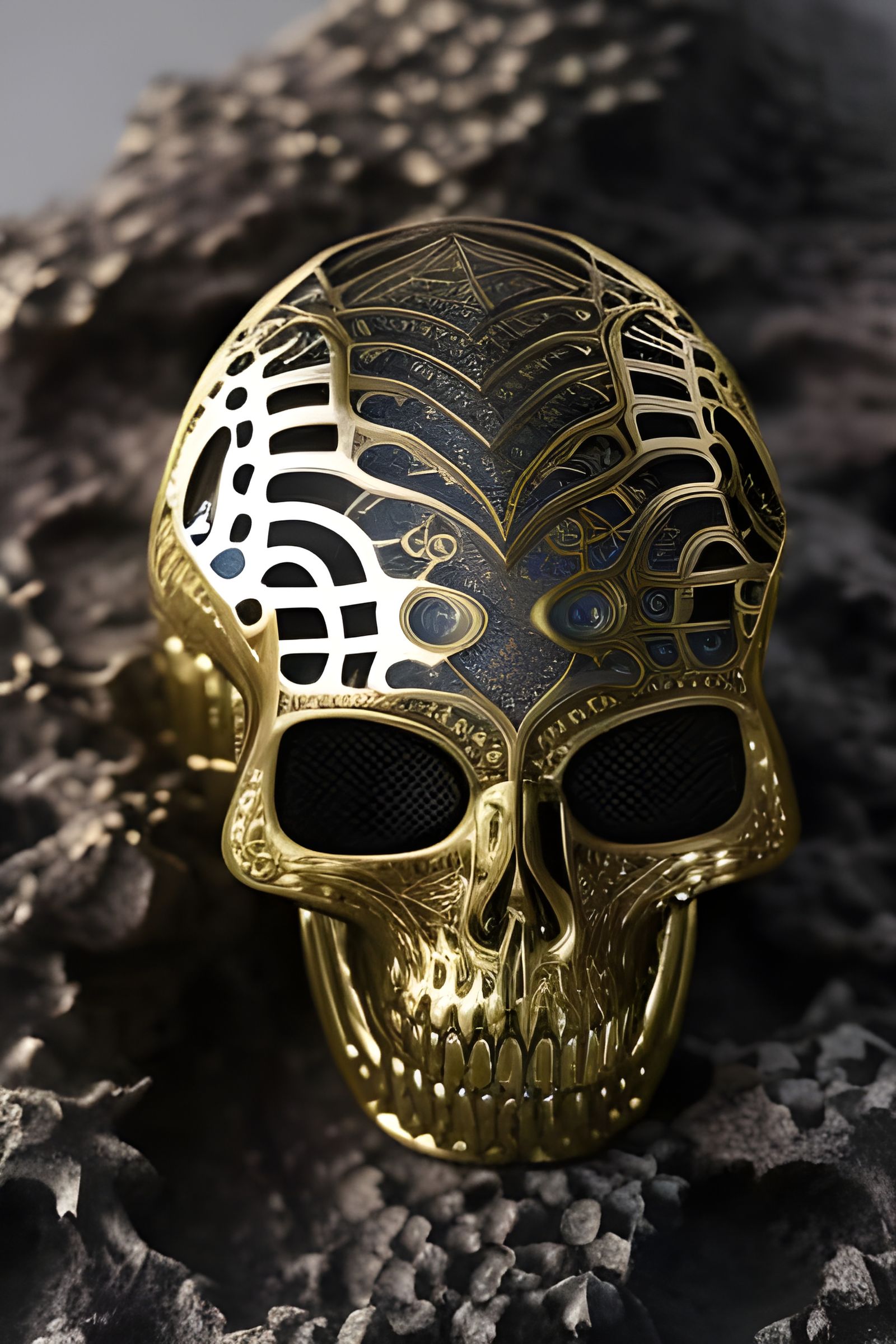 Skull of the ages  by @Zipy