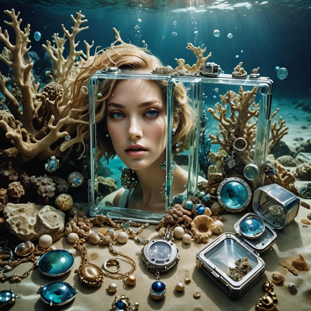 Magazine book Fashion Magazine new Vogue Futuristic setting ...