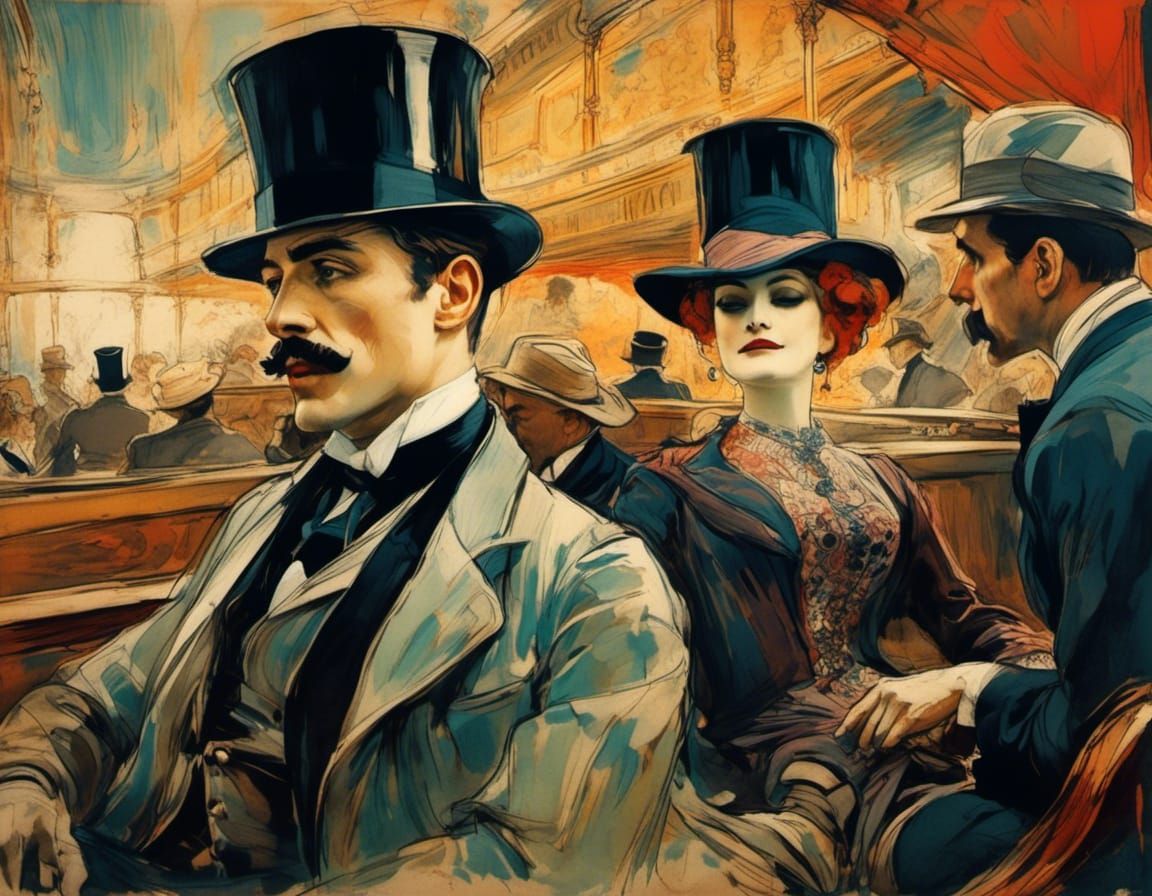 Just You and Me he says, a cheap Casanova.