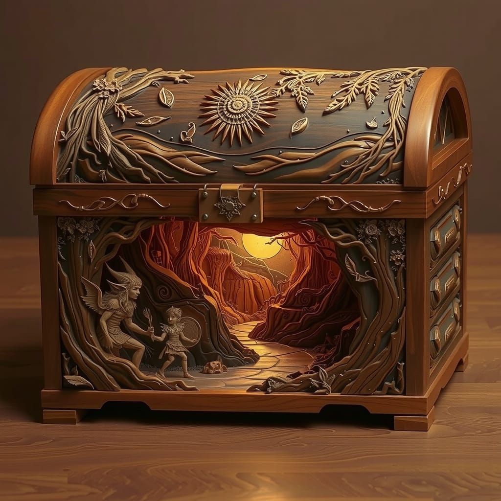 Treasure Box  by @Cobalt Blue