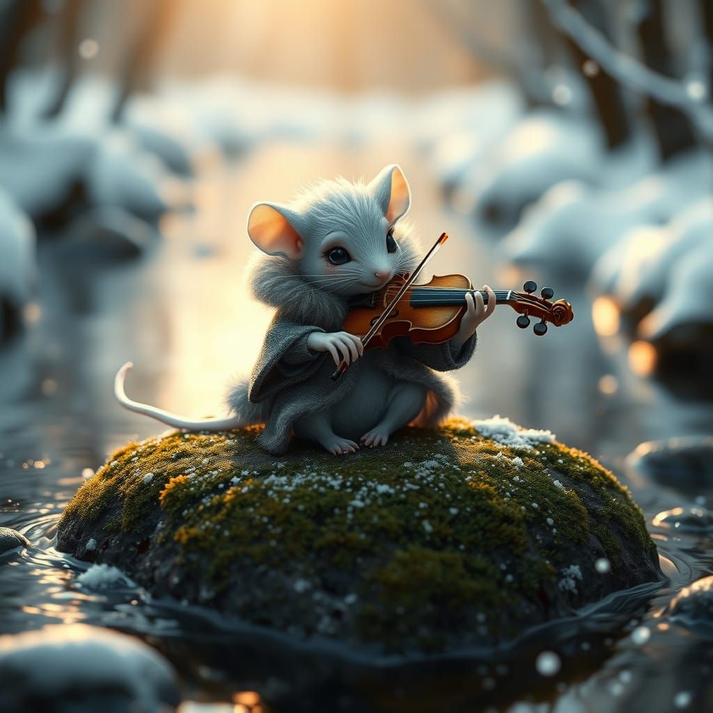 "A winter melody."  by @Or_eally