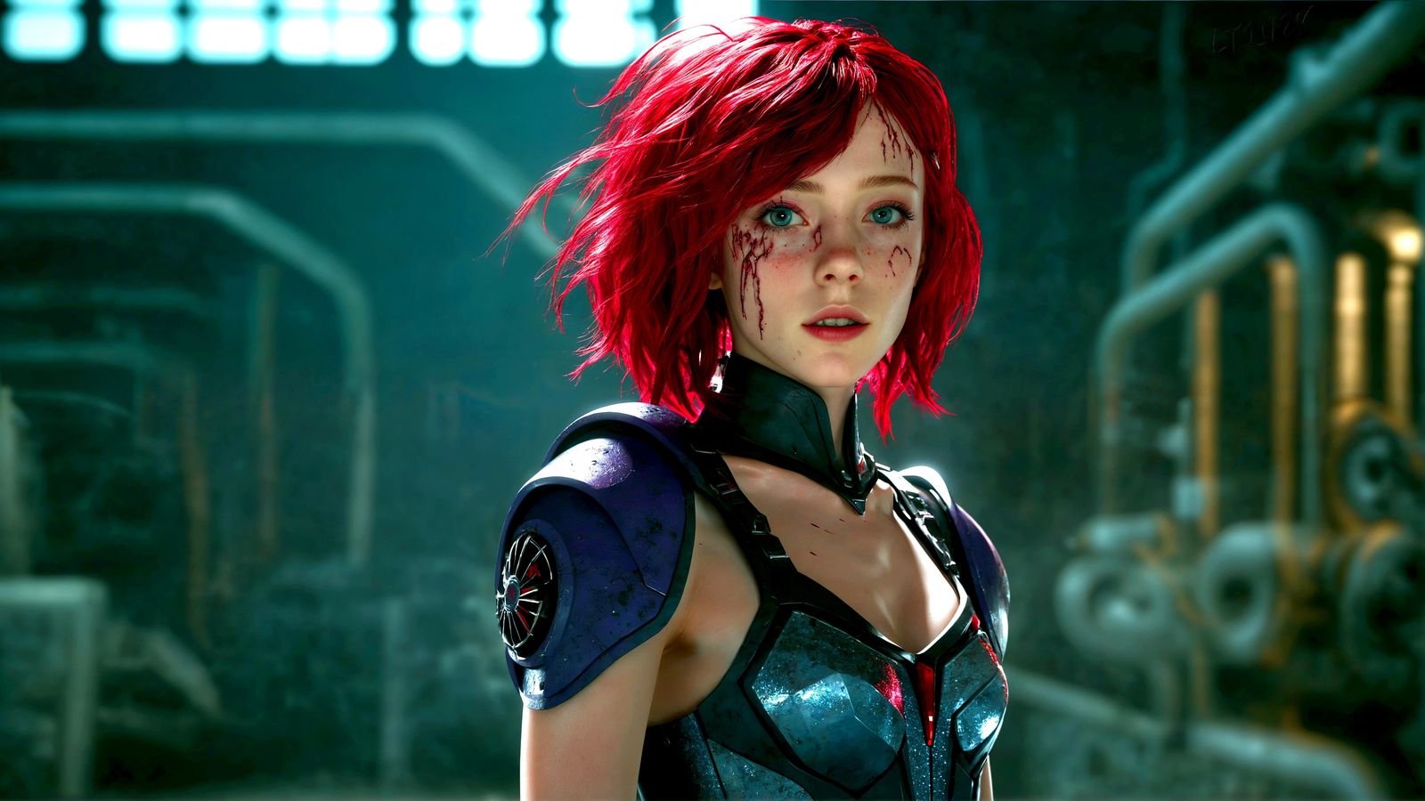 Cara Stein and the industrial glitter mess