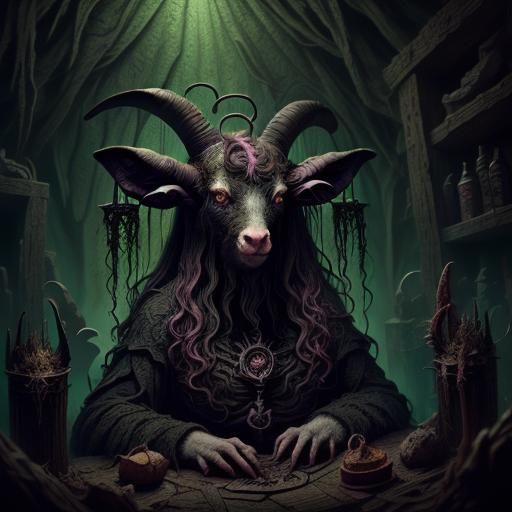Shub niggurath black goat Horror