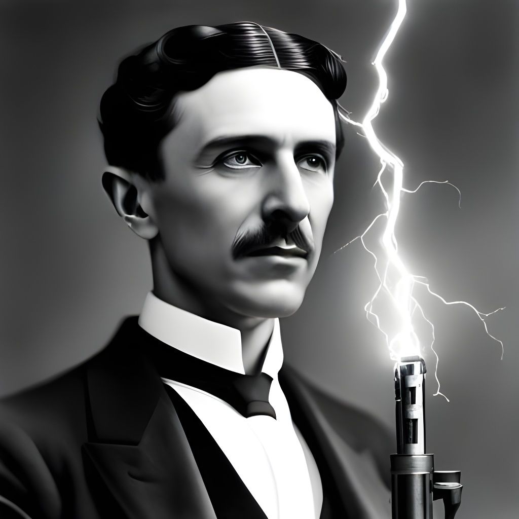 Nikola Tesla - AI Generated Artwork - NightCafe Creator