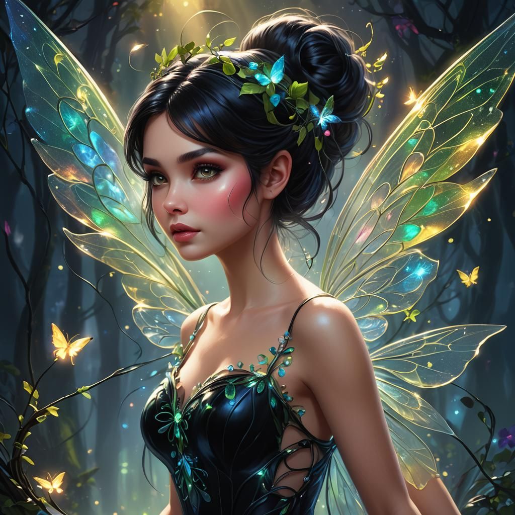 TINKERBELL FAIRY - AI Generated Artwork - NightCafe Creator