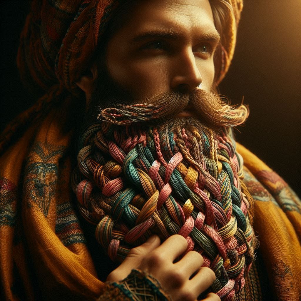 Macramé beard