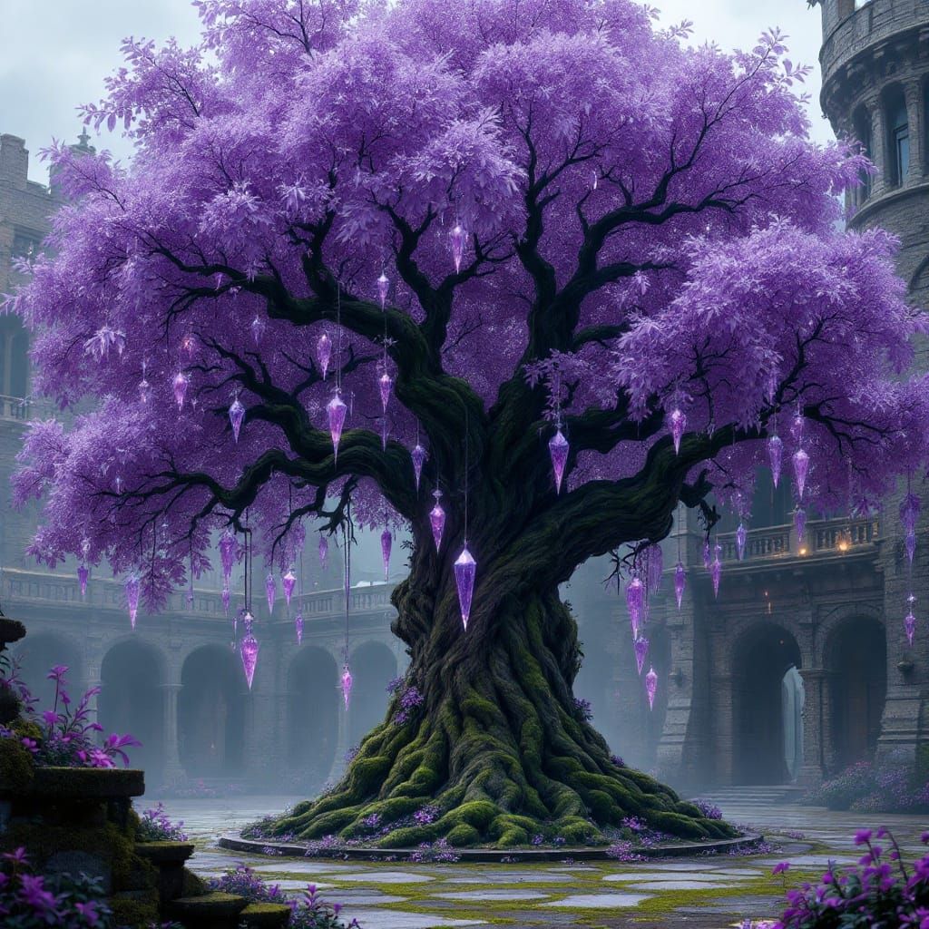The Ornaments of the Sacred Tree have long absorbed power from the tree.  The Queen was determined to demonstrate the lethality of one of these ornaments. - Start Image 2