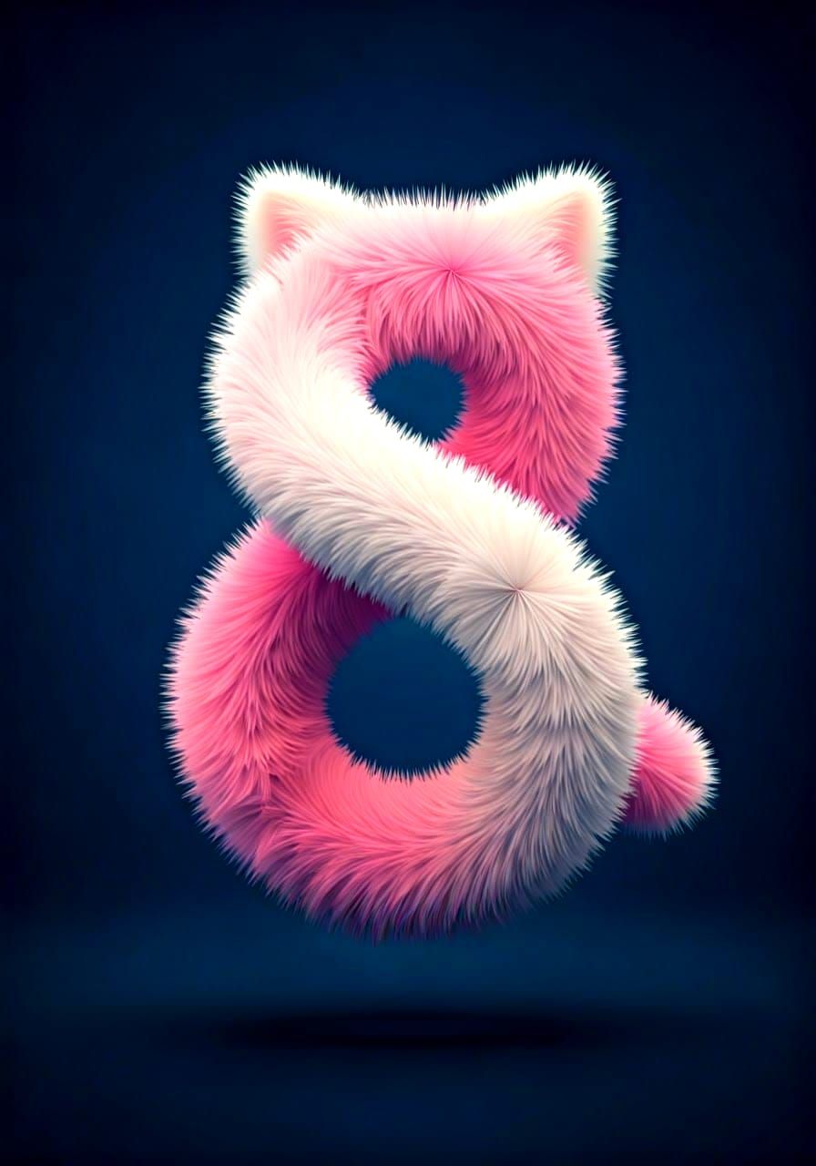 3D ''8''  by @N-Irene